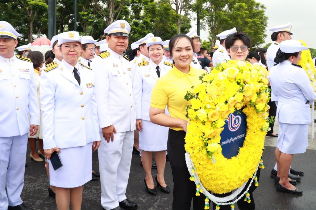 กรมส่งเสริมอุตสาหกรรม ร่วมวางพวงมาลาเนื่องในวันนวมินทรมหาราช 13 ตุลาคม 2568
