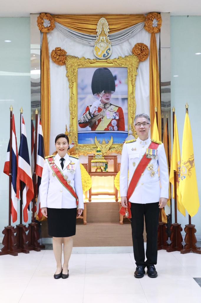 อธิบดีณัฏฐิญา เฝ้ารับเสด็จฯ สมเด็จพระเจ้าลูกเธอ เจ้าฟ้าสิริวัณณวรีฯ เสด็จแทนพระองค์ถวายผ้าพระกฐิน ณ วัดราชประดิษฐสถิตมหาสีมาราม