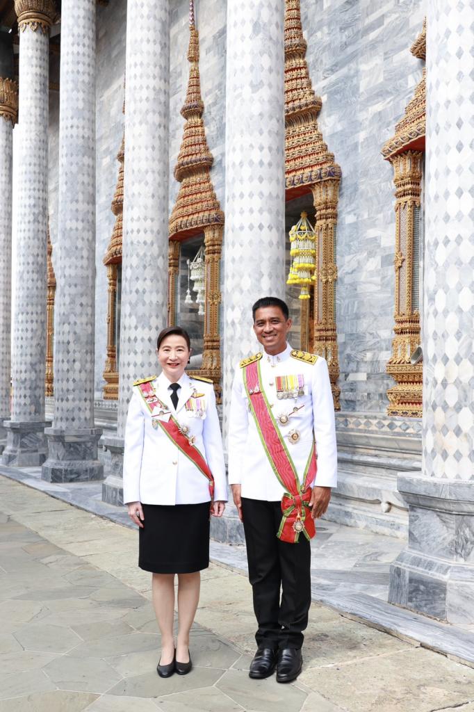 อธิบดีณัฏฐิญา เฝ้ารับเสด็จฯ สมเด็จพระเจ้าลูกเธอ เจ้าฟ้าสิริวัณณวรีฯ เสด็จแทนพระองค์ถวายผ้าพระกฐิน ณ วัดราชประดิษฐสถิตมหาสีมาราม