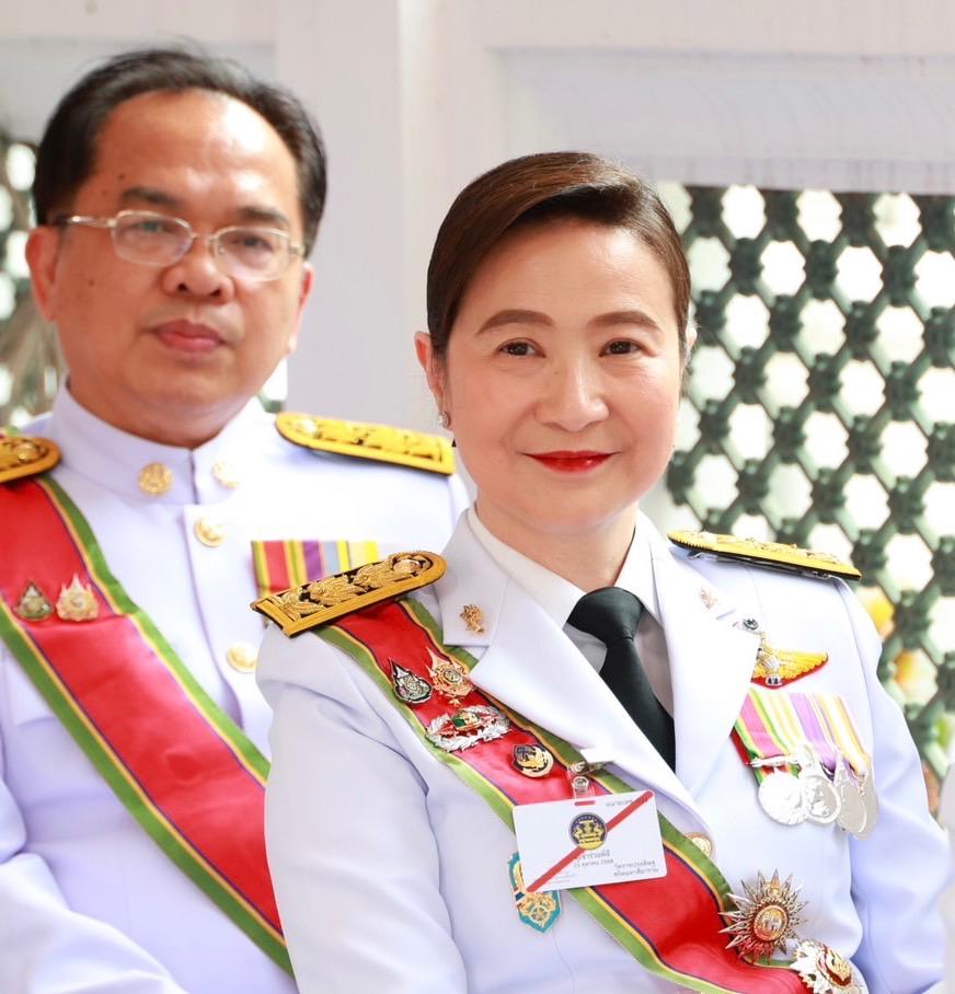 อธิบดีณัฏฐิญา เฝ้ารับเสด็จฯ สมเด็จพระเจ้าลูกเธอ เจ้าฟ้าสิริวัณณวรีฯ เสด็จแทนพระองค์ถวายผ้าพระกฐิน ณ วัดราชประดิษฐสถิตมหาสีมาราม
