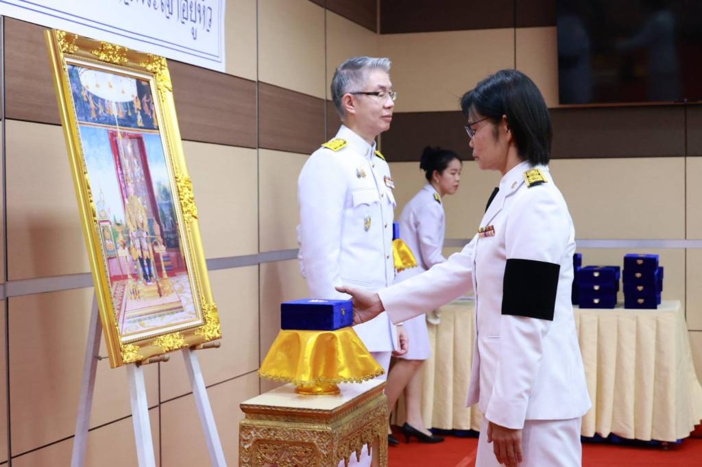 กระทรวงอุตสาหกรรมจัดพิธีรับพระราชทานเครื่องราชอิสริยาภรณ์ 2567