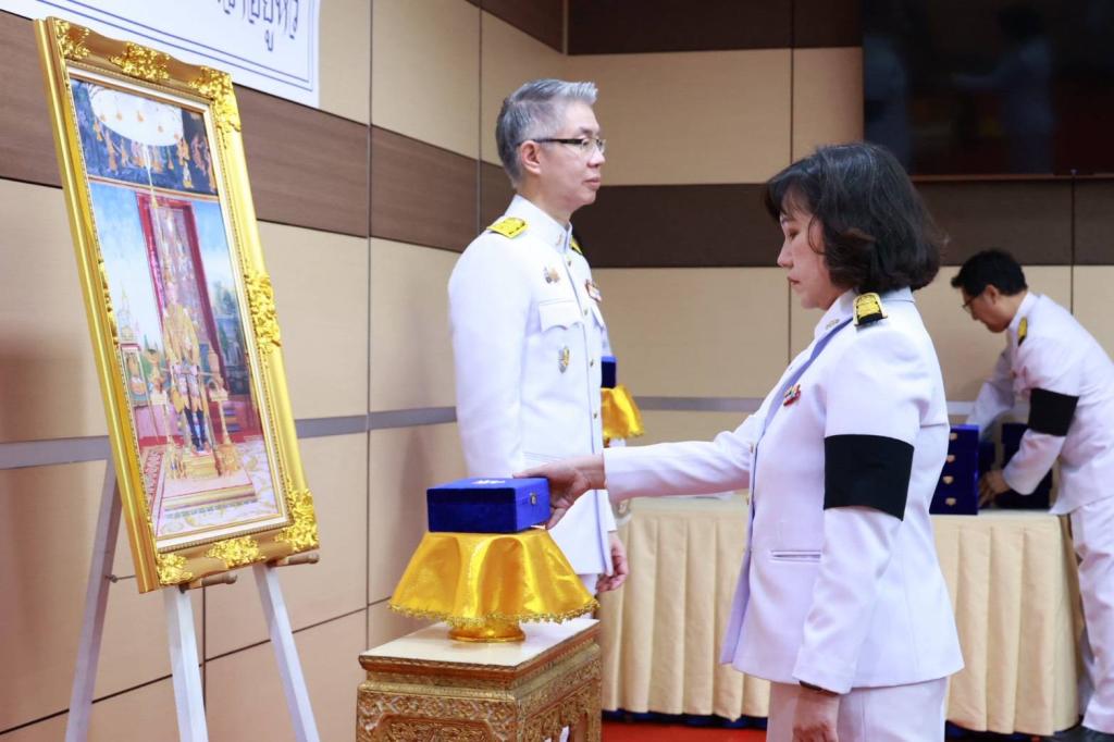 กระทรวงอุตสาหกรรมจัดพิธีรับพระราชทานเครื่องราชอิสริยาภรณ์ 2567