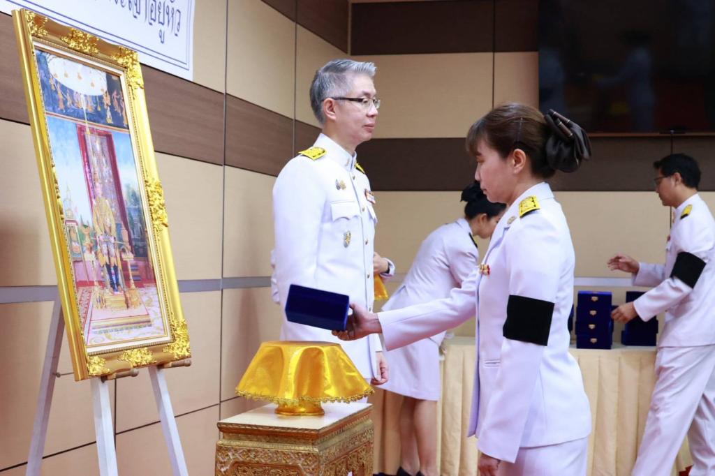 กระทรวงอุตสาหกรรมจัดพิธีรับพระราชทานเครื่องราชอิสริยาภรณ์ 2567