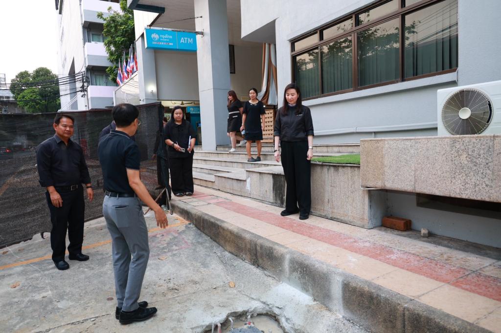 "อธิบดีณัฏฐิญา" ตรวจความคืบหน้าการซ่อมแซมอาคาร DIPROM Headquarter จากความเสียหายหลังเกิดเหตุการณ์แผ่นดินไหว เน้นย้ำการสร้างบ้านที่แข็งแรง เพื่อความปลอดภัยของผู้ปฏิบัติงาน
