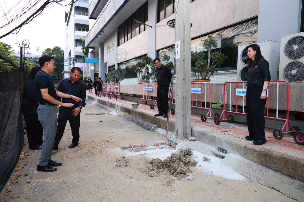 "อธิบดีณัฏฐิญา" ตรวจความคืบหน้าการซ่อมแซมอาคาร DIPROM Headquarter จากความเสียหายหลังเกิดเหตุการณ์แผ่นดินไหว เน้นย้ำการสร้างบ้านที่แข็งแรง เพื่อความปลอดภัยของผู้ปฏิบัติงาน