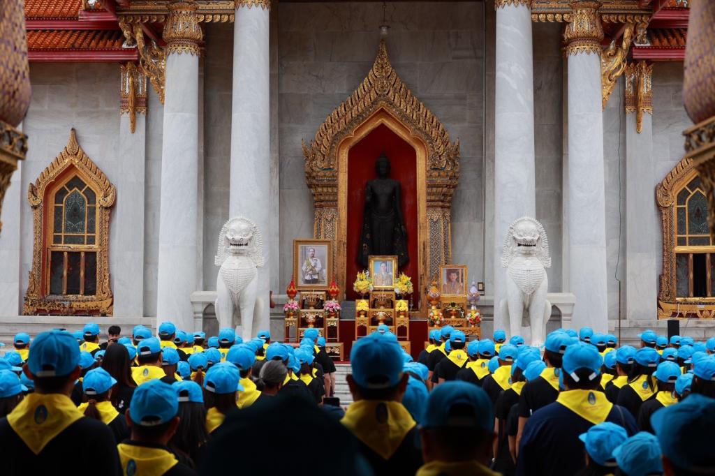 ปลัดอุตสาหกรรม นำทัพ 300 ชีวิต! จัดกิจกรรมจิตอาสา "อุตสาหกรรมรวมใจ" พัฒนาระบบไฟฟ้าวัดเบญจมบพิตรฯ