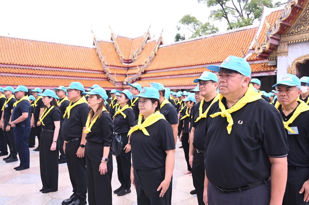 ปลัดอุตสาหกรรม นำทัพ 300 ชีวิต! จัดกิจกรรมจิตอาสา "อุตสาหกรรมรวมใจ" พัฒนาระบบไฟฟ้าวัดเบญจมบพิตรฯ