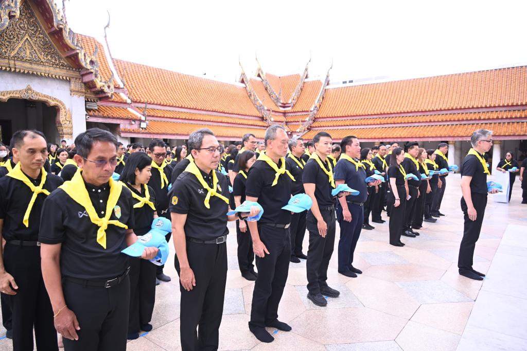 ปลัดอุตสาหกรรม นำทัพ 300 ชีวิต! จัดกิจกรรมจิตอาสา "อุตสาหกรรมรวมใจ" พัฒนาระบบไฟฟ้าวัดเบญจมบพิตรฯ