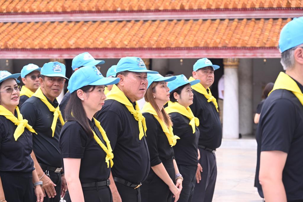 ปลัดอุตสาหกรรม นำทัพ 300 ชีวิต! จัดกิจกรรมจิตอาสา "อุตสาหกรรมรวมใจ" พัฒนาระบบไฟฟ้าวัดเบญจมบพิตรฯ