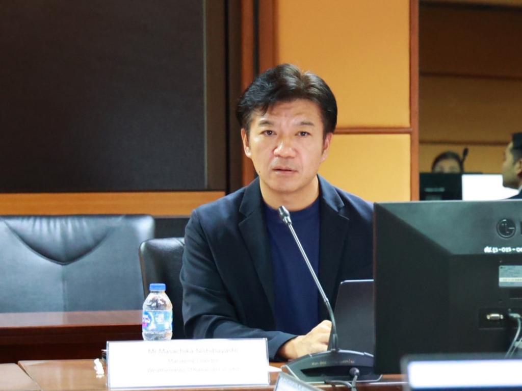 “รองอธิบดีดุสิต” หารือ บริษัท เวเธอร์นิวส์ เตรียมติดอาวุธ SME ไทย ด้วยเทคโนโลยีการพยากรณ์อากาศความแม่นยำสูง