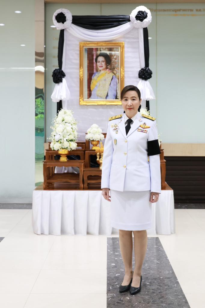 อธิบดีณัฏฐิญา เข้าร่วมพระราชพิธีทรงบำเพ็ญพระราชกุศลพระพิธีธรรมสวดพระอภิธรรมพระบรมศพ สมเด็จพระนางเจ้าสิริกิติ์ พระบรมราชินีนาถ พระบรมราชชนนีพันปีหลวง