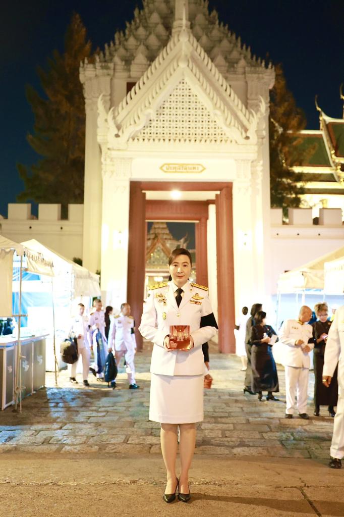 อธิบดีณัฏฐิญา เข้าร่วมพระราชพิธีทรงบำเพ็ญพระราชกุศลพระพิธีธรรมสวดพระอภิธรรมพระบรมศพ สมเด็จพระนางเจ้าสิริกิติ์ พระบรมราชินีนาถ พระบรมราชชนนีพันปีหลวง