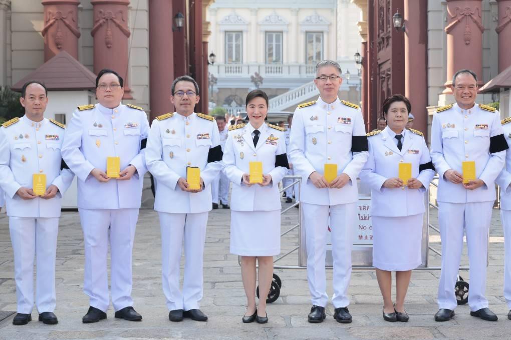 ปลัดฯ ณัฐพล นำคณะผู้บริหารกระทรวงอุตสาหกรรม ถวายพระพรชัยมงคล พระบาทสมเด็จพระเจ้าอยู่หัว และสมเด็จพระนางเจ้าฯ พระบรมราชินี เนื่องในโอกาสขึ้นปีใหม่ 2569