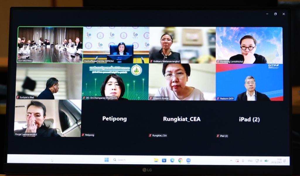 “ปลัดณัฐพล” มอบ “อธิบดีณัฏฐิญา” ร่วมประชุม บอร์ด สศส. มุ่งยกระดับศักยภาพ SMEs ไทย สร้างอุตสาหกรรม โดยใช้พลังสร้างสรรค์ ขับเคลื่อน ศก. ไทย ให้เติบโต