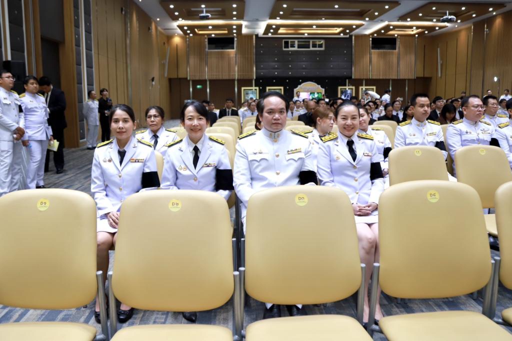 “รองอธิบดีดุสิต” ร่วมพิธีถวายราชสักการะ พระบาทสมเด็จพระบรมชนกาธิเบศร มหาภูมิพลอดุลยเดชมหาราช บรมนาถบพิตร “พระบิดาแห่งมาตรฐานการช่างไทย” เนื่องในวันมาตรฐานฝีมือแรงงานแห่งชาติ