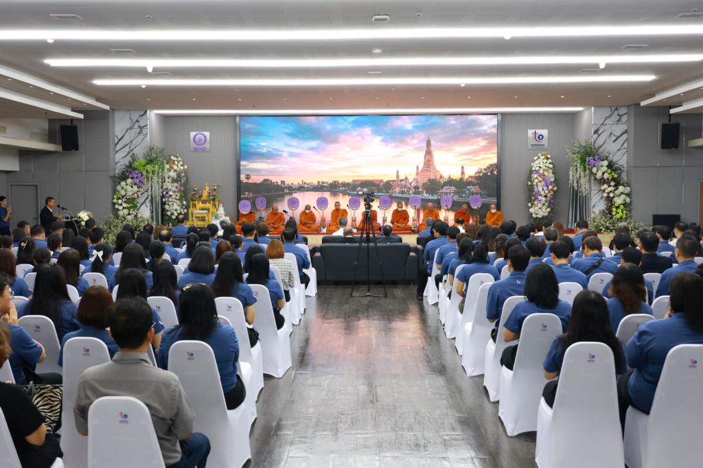 ”ปลัดณัฐพล“ เป็นประธานในพิธีเจริญพระพุทธมนต์ เนื่องในโอกาสครบ 7 รอบ 84 ปีที่ดีพร้อม โดย “แม่ทัพณัฏฐิญา” นำทีมผู้บริหาร ข้าราชการและบุคลลากร ร่วมพิธี พร้อมบวงสรวงสักการะสิ่งศักดิ์สิทธิ์