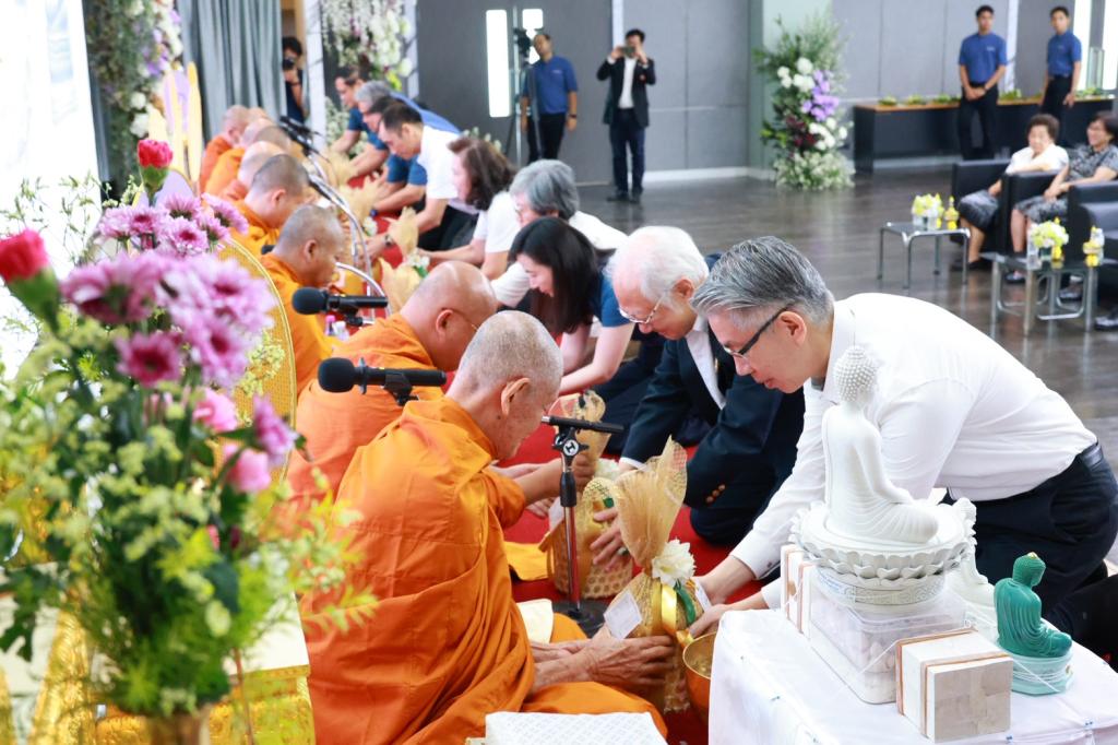 ”ปลัดณัฐพล“ เป็นประธานในพิธีเจริญพระพุทธมนต์ เนื่องในโอกาสครบ 7 รอบ 84 ปีที่ดีพร้อม โดย “แม่ทัพณัฏฐิญา” นำทีมผู้บริหาร ข้าราชการและบุคลลากร ร่วมพิธี พร้อมบวงสรวงสักการะสิ่งศักดิ์สิทธิ์