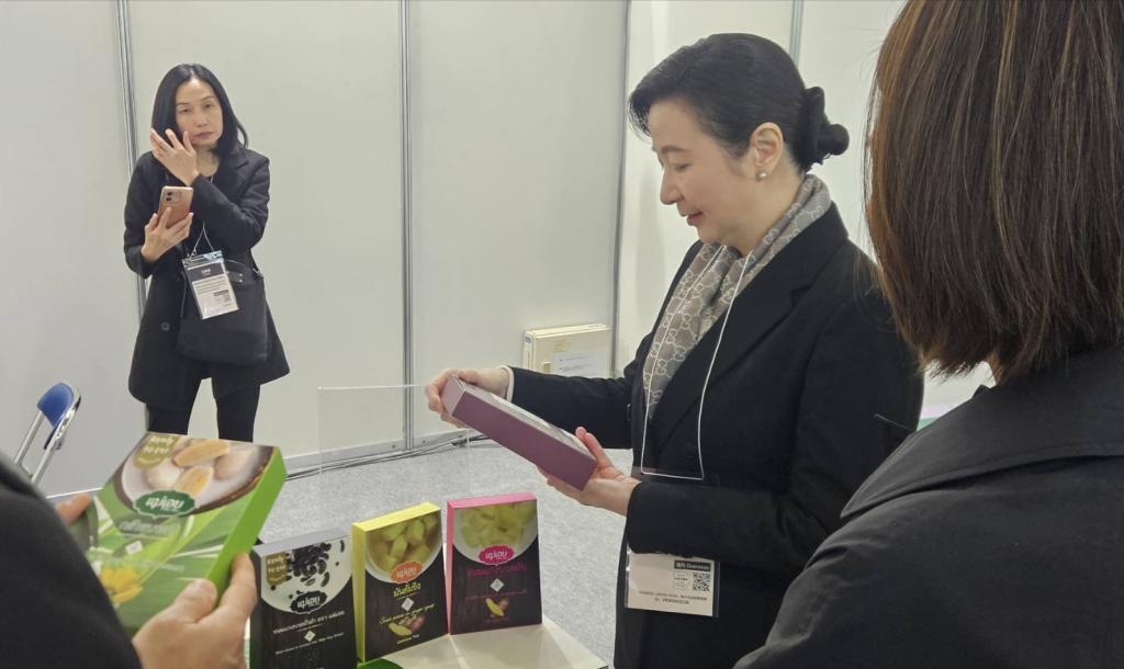 “อธิบดีณัฏฐิญา” ลุยเอง !! ตรวจความเรียบร้อย เยี่ยมชม 16 บูธ ผปก. พร้อมโชว์ศักยภาพอุตฯ อาหารไทย ใน FOODEX 2026 มั่นใจ อาหารไทย ส่งออกได้ทั่วโลก ตามนโยบาย DIPROM Flexi