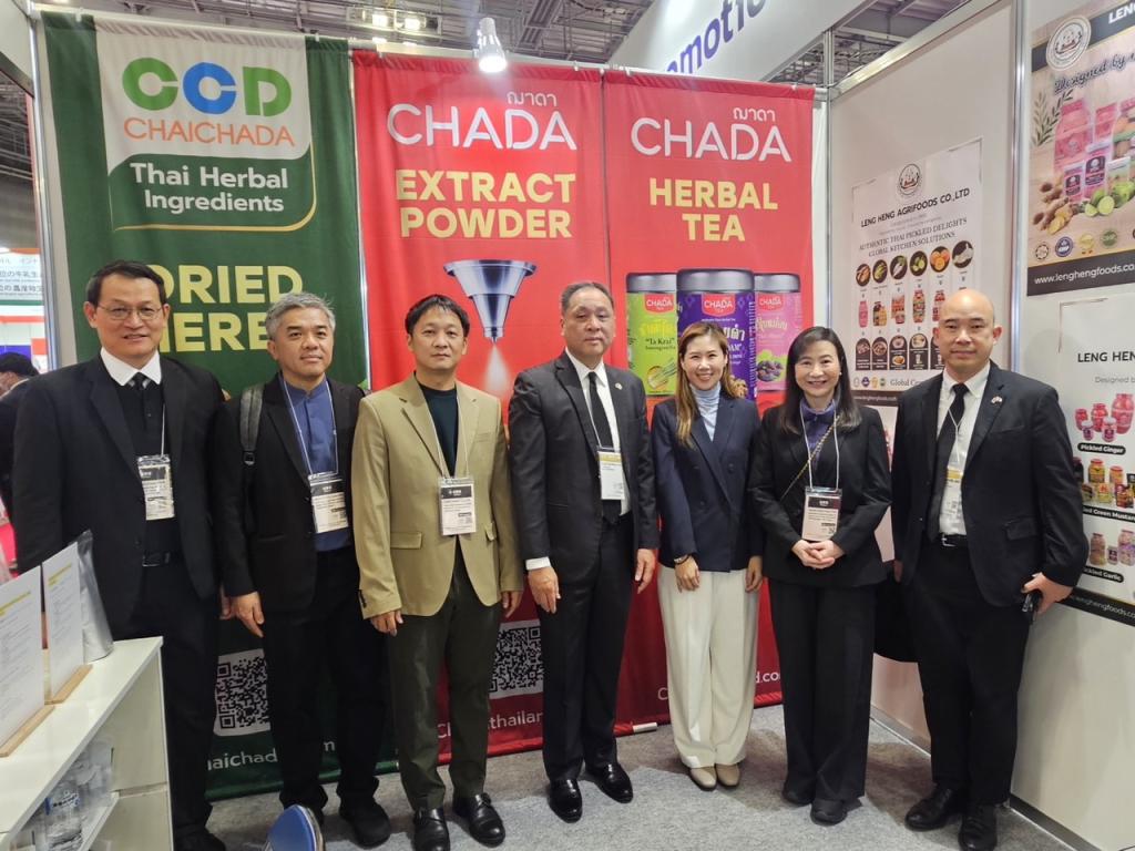 เปิดประตูการค้า !! “ดีพร้อม” พา ผปก. ไทย บุกโตเกียว ร่วมงาน FOODEX 2026 “อธิบดีณัฏฐิญา” ต้อนรับ “เอกอัครราชทูตวิชชุ“ เยี่ยมชมบูธ ย้ำ มั่นใจสินค้าไทยครองใจผู้บริโภคทั่วโลก