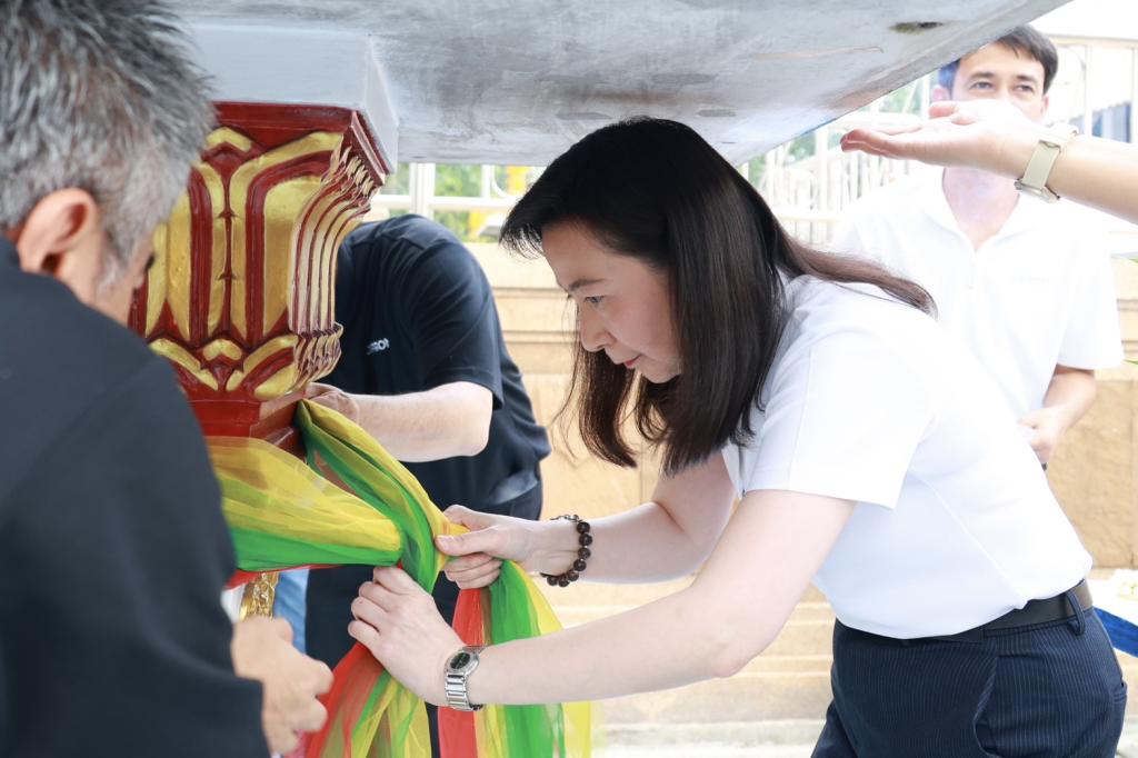 “อธิบดีณัฏฐิญา” นำทีมดีพร้อม บวงสรวงสักการะสิ่งศักดิ์สิทธิ์ ครบรอบ 84 ปี ที่ดีพร้อมได้พัฒนาอุตสาหกรรมชุมชน เป็นพลังขับเคลื่อนผู้ประกอบการฐานรากไทย