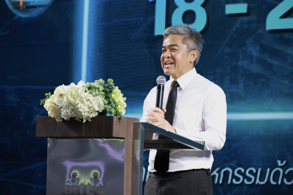 “รองอธิบดีดุสิต” เปิดงาน TIF & Food Pack Asia 2026 หนุนอุตสาหกรรมไทยก้าวสู่ยุค 5.0 ด้วยเทคโนโลยีอัจฉริยะและการผลิตที่ยั่งยืน