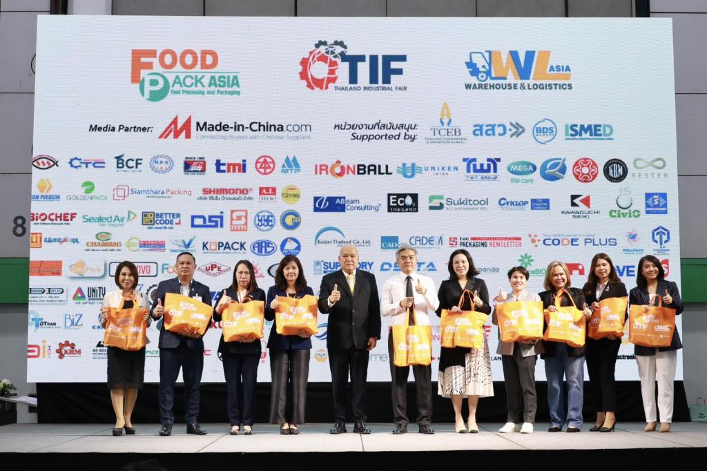 “รองอธิบดีดุสิต” เปิดงาน TIF & Food Pack Asia 2026 หนุนอุตสาหกรรมไทยก้าวสู่ยุค 5.0 ด้วยเทคโนโลยีอัจฉริยะและการผลิตที่ยั่งยืน