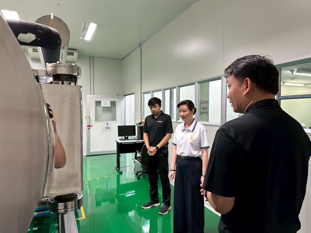 “อธิบดีณัฏฐิญา” ชูโมเดล “เครื่องจักรประหยัดพลังงาน” ใช้นวัตกรรมประหยัดพลังงานเครื่องจักร หนุน SME เปลี่ยนผ่านสู่ความเป็นกลางทางคาร์บอน