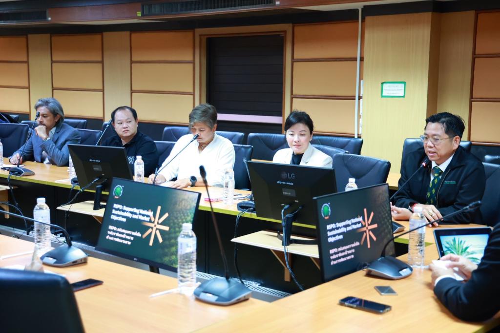 “ดีพร้อม” หารือ RSPO เดินหน้ายกระดับอุตสาหกรรมปาล์มน้ำมันไทยสู่มาตรฐานโลกยั่งยืน