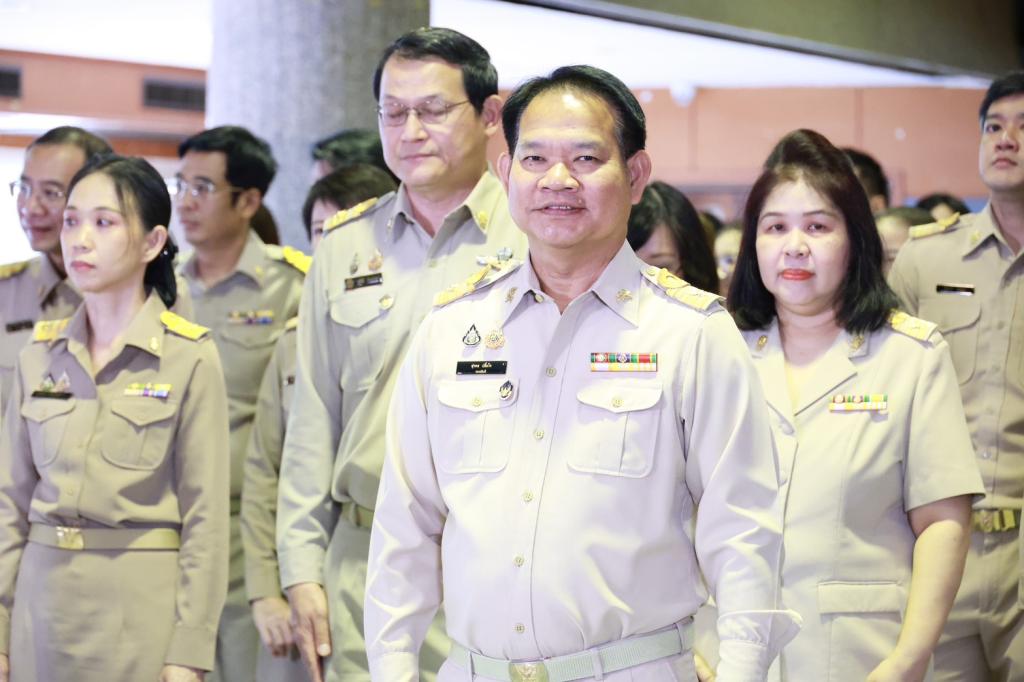 “อธิบดีณัฏฐิญา” นำคณะผู้บริหาร ข้าราชการ และพนักงานของดีพร้อม ปฏิญาณตนเป็นข้าราชการที่ดีและพลังของแผ่นดิน เนื่องในวันข้าราชการพลเรือน 1 เมษายน 2569