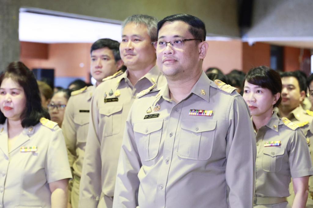 “อธิบดีณัฏฐิญา” นำคณะผู้บริหาร ข้าราชการ และพนักงานของดีพร้อม ปฏิญาณตนเป็นข้าราชการที่ดีและพลังของแผ่นดิน เนื่องในวันข้าราชการพลเรือน 1 เมษายน 2569