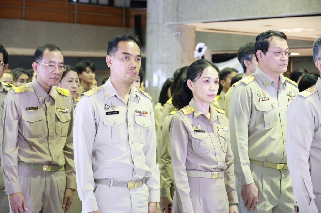 “อธิบดีณัฏฐิญา” นำคณะผู้บริหาร ข้าราชการ และพนักงานของดีพร้อม ปฏิญาณตนเป็นข้าราชการที่ดีและพลังของแผ่นดิน เนื่องในวันข้าราชการพลเรือน 1 เมษายน 2569
