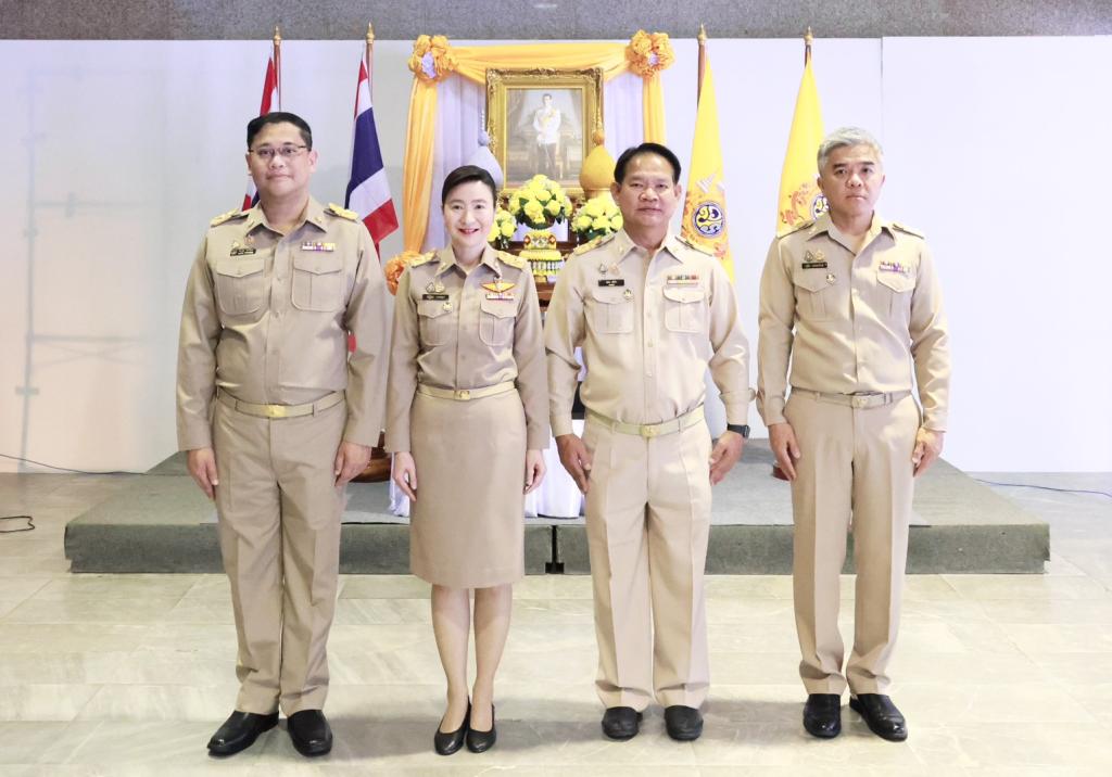 “อธิบดีณัฏฐิญา” นำคณะผู้บริหาร ข้าราชการ และพนักงานของดีพร้อม ปฏิญาณตนเป็นข้าราชการที่ดีและพลังของแผ่นดิน เนื่องในวันข้าราชการพลเรือน 1 เมษายน 2569