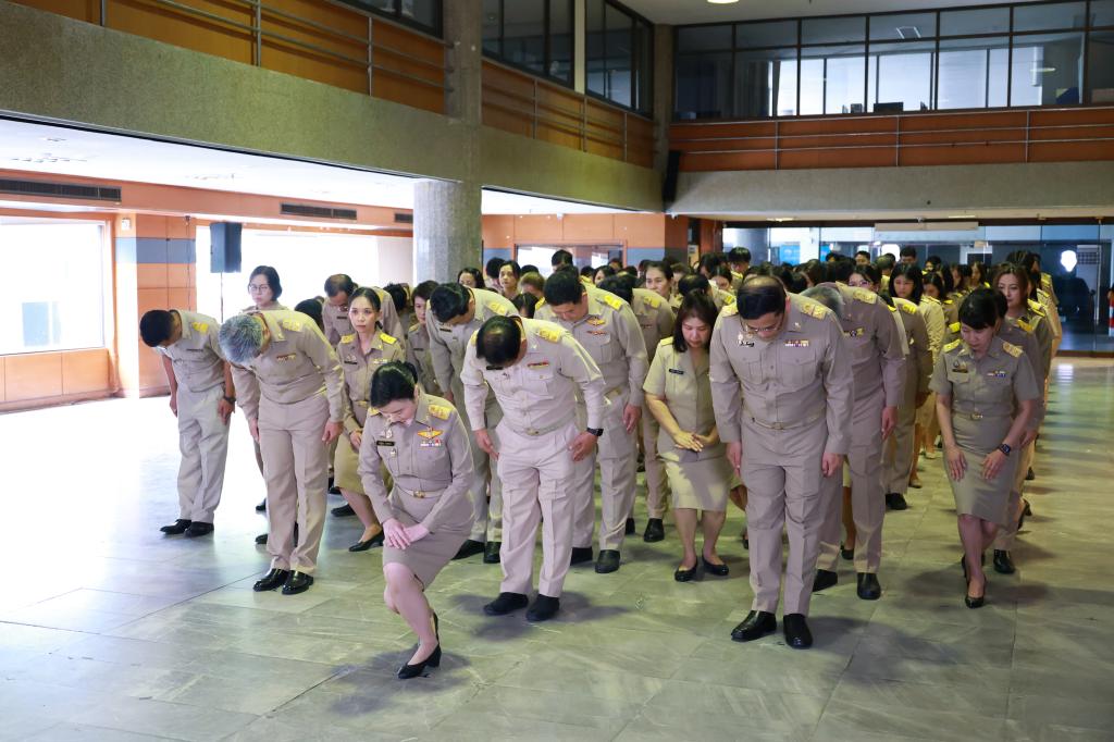 กสอ. จัดพิธีปฏิญาณตนเป็นข้าราชการที่ดี เนื่องในวันข้าราชการพลเรือน ประจำปี 2569