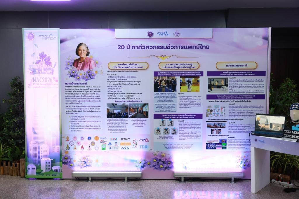 “ดีพร้อม” ร่วมรับเสด็จฯ เปิดประชุมวิชาการ สวทช. ครั้งที่ 21 โชว์นวัตกรรมขับเคลื่อนไทยสู่อนาคต