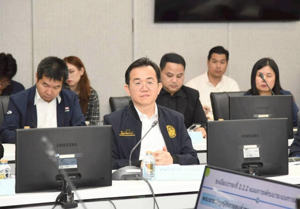 “รองอธิบดีดุสิต” ร่วมประชุมบอร์ดนโยบายการขนส่งทางราง พร้อมส่งเสริมการผลิตรถไฟในประเทศ มั่นใจช่วยอุตสาหกรรมเศรษฐกิจไทยโตได้ในระยะยาว