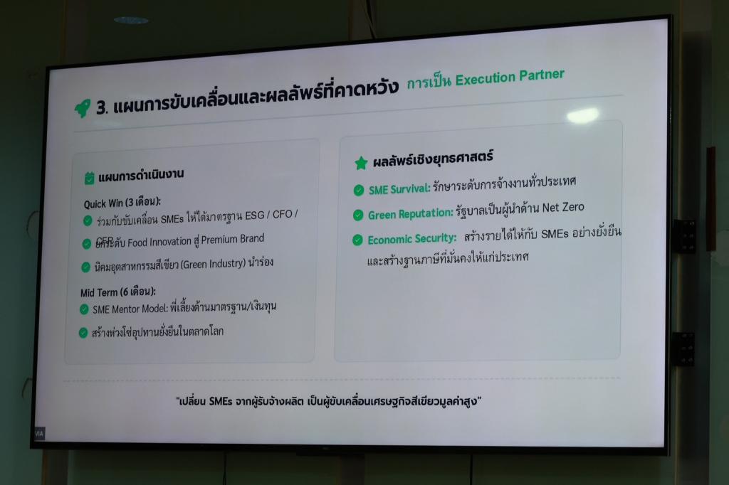 “ดีพร้อม” ร่วมหารือ “รมว.วราวุธ” ถก เครือข่ายนักธุรกิจสายกรีน-BNI  พุ่งเป้า ดัน SMEs ไทยสู่เศรษฐกิจสีเขียว