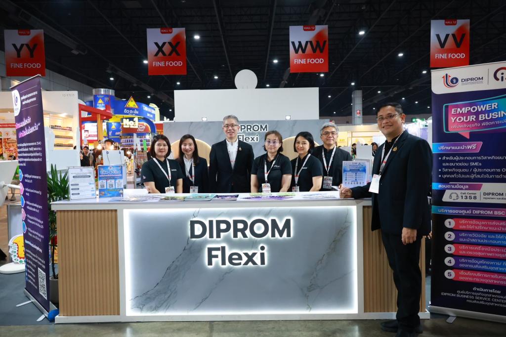 “ปลัดณัฐพล” นำทีม อุตฯ เยี่ยมชมบูธ "ดีพร้อม" ในงาน THAIFEX – ANUGA ASIA 2026 ภายใต้แนวคิด "WHAT'S NEXT IN F&B" เปิดประสบการณ์ สร้างโอกาส เสริมแกร่งธุรกิจและนวัตกรรมอาหาร ยกระดับ ผปก. ไทยสู่ตลาดระดับสากล