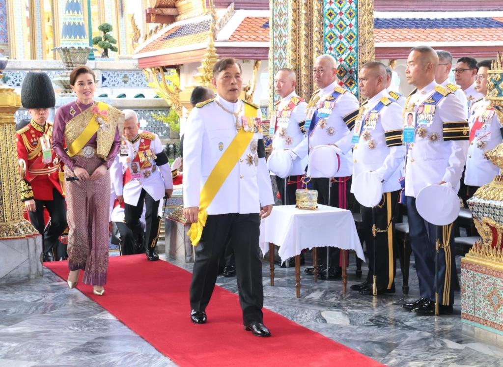 อธิบดีณัฏฐิญา เฝ้ารับเสด็จ ในหลวง - พระราชินี เสด็จ ฯ พระราชพิธีมหามงคลเฉลิมพระชนมพรรษา 4 รอบ สมเด็จพระนางเจ้า ฯ พระบรมราชินี 3 มิถุนายน 2569