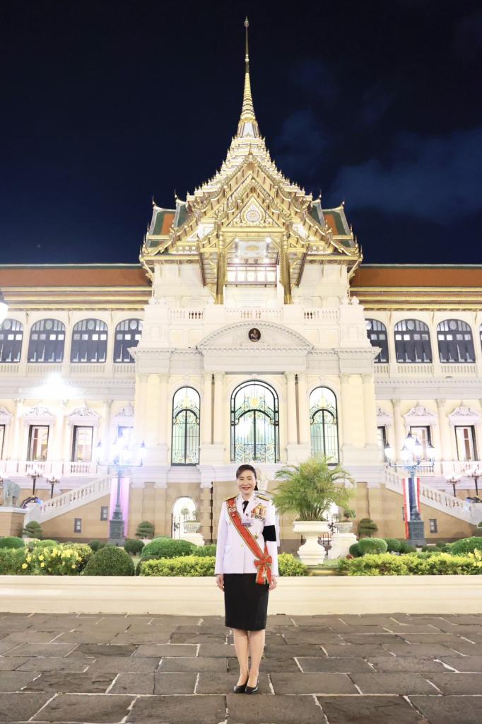 อธิบดีณัฏฐิญา เฝ้ารับเสด็จ ในหลวง - พระราชินี เสด็จ ฯ พระราชพิธีมหามงคลเฉลิมพระชนมพรรษา 4 รอบ สมเด็จพระนางเจ้า ฯ พระบรมราชินี 3 มิถุนายน 2569