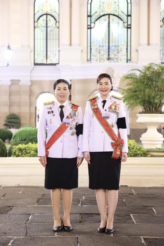 อธิบดีณัฏฐิญา เฝ้ารับเสด็จ ในหลวง - พระราชินี เสด็จ ฯ พระราชพิธีมหามงคลเฉลิมพระชนมพรรษา 4 รอบ สมเด็จพระนางเจ้า ฯ พระบรมราชินี 3 มิถุนายน 2569