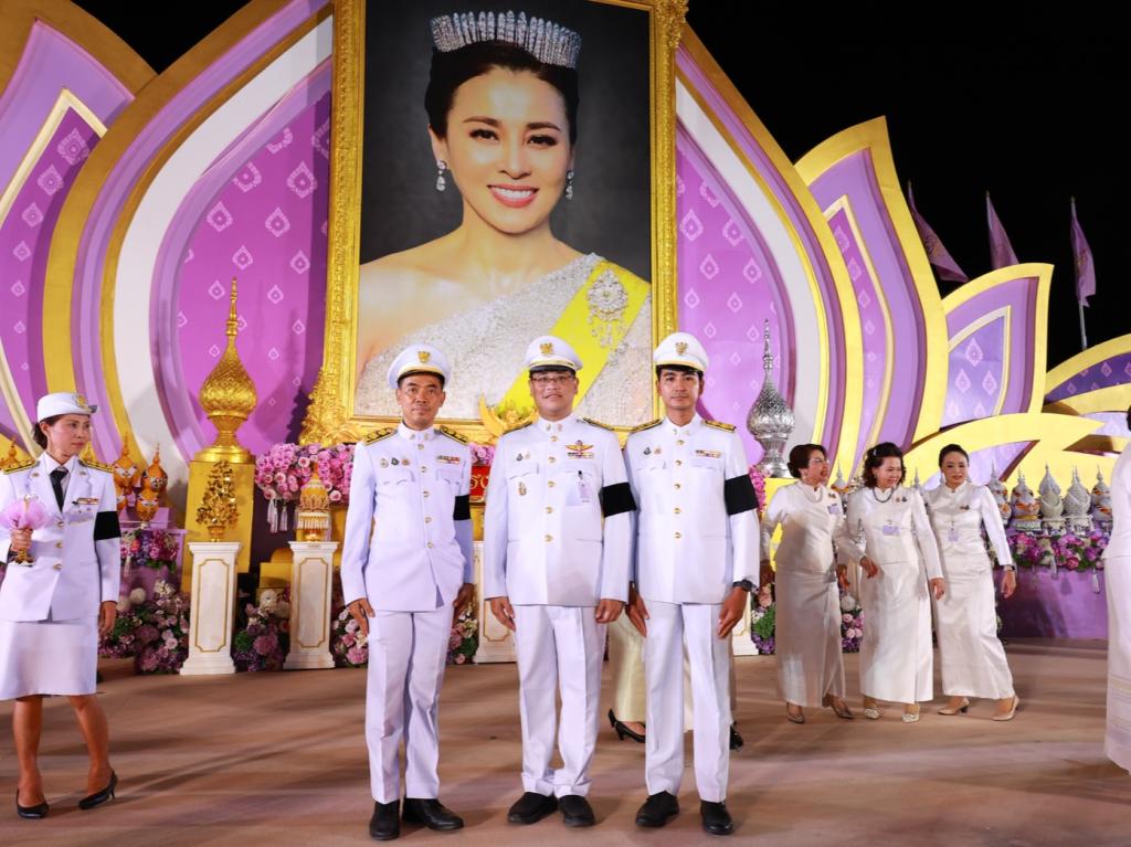 "รองอธิบดีพลาวุธ" เข้าร่วมพิธีจุดเทียนถวายพระพรชัยมงคล