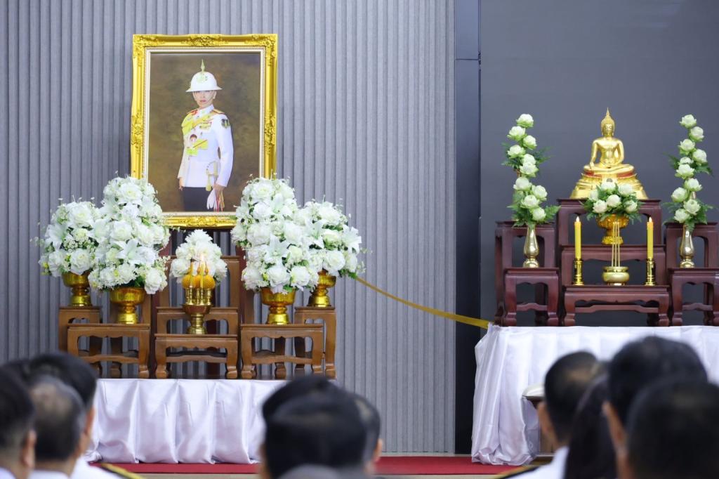 กระทรวงอุตสาหกรรม จัดพิธีบำเพ็ญกุศลสัตตมวาร 7 วัน เพื่ออุทิศถวายเป็นพระกุศลแด่สมเด็จพระเจ้าลูกเธอ เจ้าฟ้าพัชรกิติยาภา นเรนทิราเทพยวดี กรมหลวงราชสาริณีสิริพัชร มหาวัชรราชธิดา