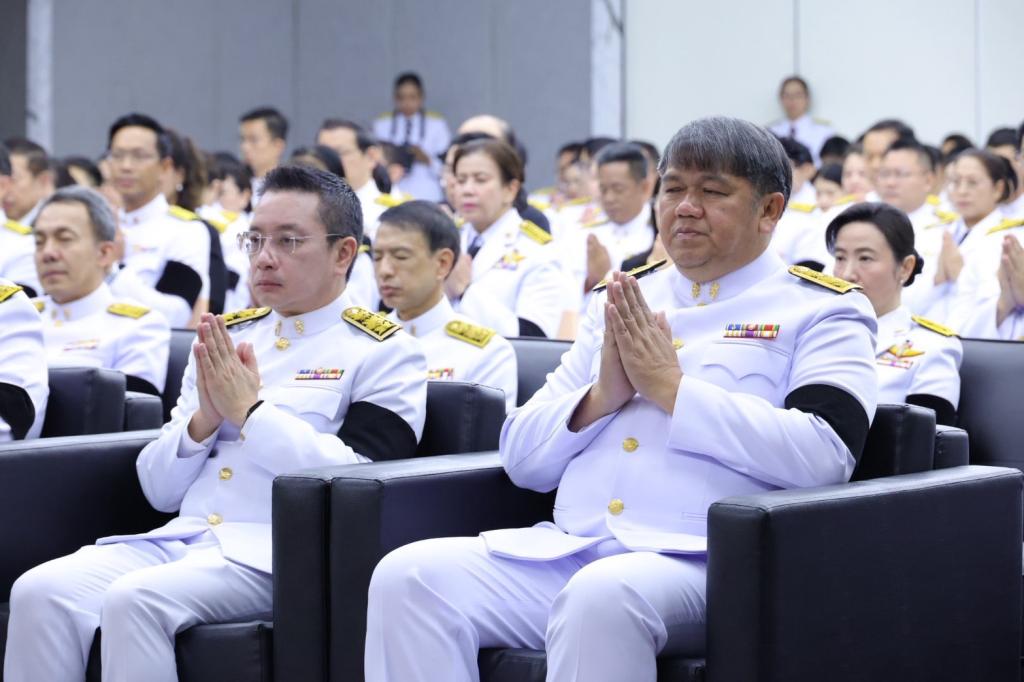 กระทรวงอุตสาหกรรม จัดพิธีบำเพ็ญกุศลสัตตมวาร 7 วัน เพื่ออุทิศถวายเป็นพระกุศลแด่สมเด็จพระเจ้าลูกเธอ เจ้าฟ้าพัชรกิติยาภา นเรนทิราเทพยวดี กรมหลวงราชสาริณีสิริพัชร มหาวัชรราชธิดา
