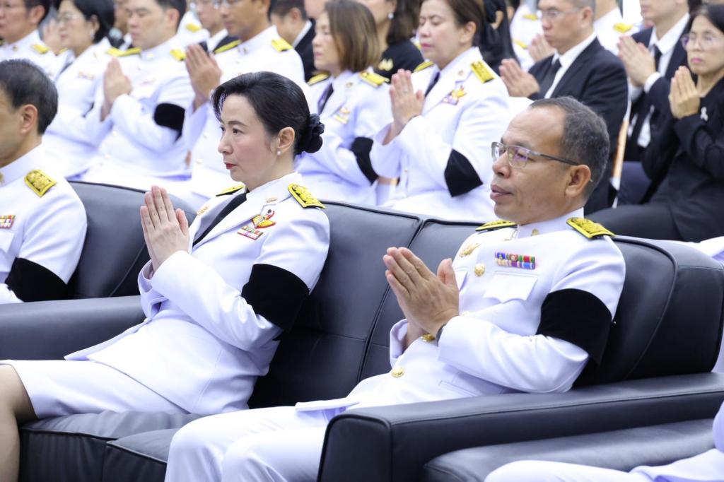กระทรวงอุตสาหกรรม จัดพิธีบำเพ็ญกุศลสัตตมวาร 7 วัน เพื่ออุทิศถวายเป็นพระกุศลแด่สมเด็จพระเจ้าลูกเธอ เจ้าฟ้าพัชรกิติยาภา นเรนทิราเทพยวดี กรมหลวงราชสาริณีสิริพัชร มหาวัชรราชธิดา