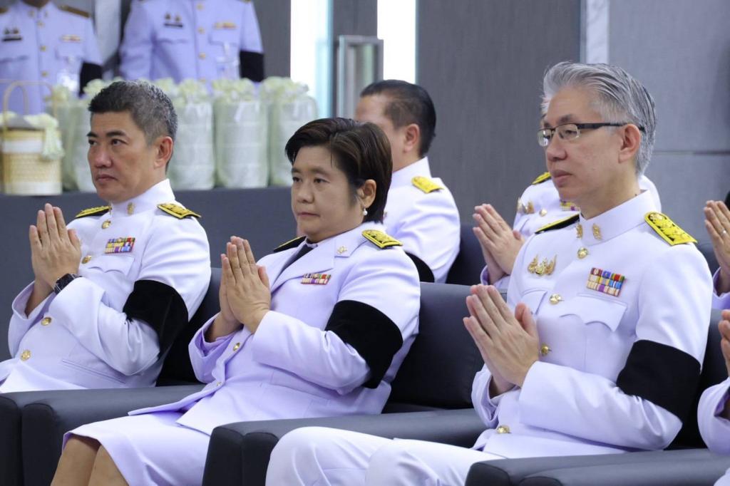 ”อธิบดีณัฏฐิญา“ นำทีมผู้บริหารดีพร้อม ร่วมพิธีบำเพ็ญกุศลปัณรสมวาร (15 วัน) เพื่ออุทิศถวายเป็นพระกุศลแด่ เจ้าฟ้าพัชรกิติยาภาฯ
