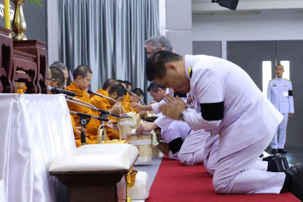 ”อธิบดีณัฏฐิญา“ นำทีมผู้บริหารดีพร้อม ร่วมพิธีบำเพ็ญกุศลปัณรสมวาร (15 วัน) เพื่ออุทิศถวายเป็นพระกุศลแด่ เจ้าฟ้าพัชรกิติยาภาฯ