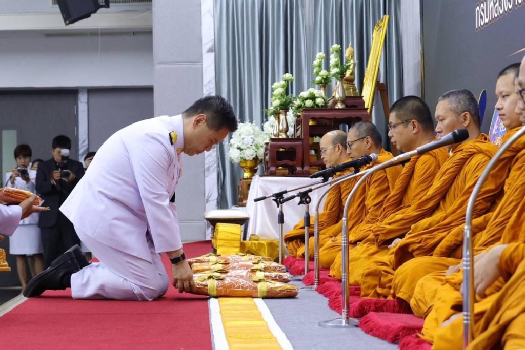 ”อธิบดีณัฏฐิญา“ นำทีมผู้บริหารดีพร้อม ร่วมพิธีบำเพ็ญกุศลปัณรสมวาร (15 วัน) เพื่ออุทิศถวายเป็นพระกุศลแด่ เจ้าฟ้าพัชรกิติยาภาฯ