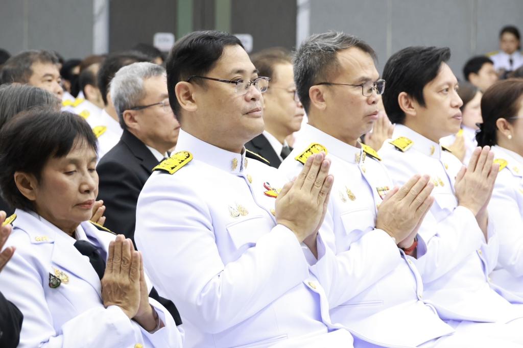 ”อธิบดีณัฏฐิญา“ นำทีมผู้บริหารดีพร้อม ร่วมพิธีบำเพ็ญกุศลปัณรสมวาร (15 วัน) เพื่ออุทิศถวายเป็นพระกุศลแด่ เจ้าฟ้าพัชรกิติยาภาฯ