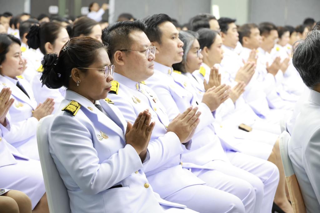 ”อธิบดีณัฏฐิญา“ นำทีมผู้บริหารดีพร้อม ร่วมพิธีบำเพ็ญกุศลปัณรสมวาร (15 วัน) เพื่ออุทิศถวายเป็นพระกุศลแด่ เจ้าฟ้าพัชรกิติยาภาฯ