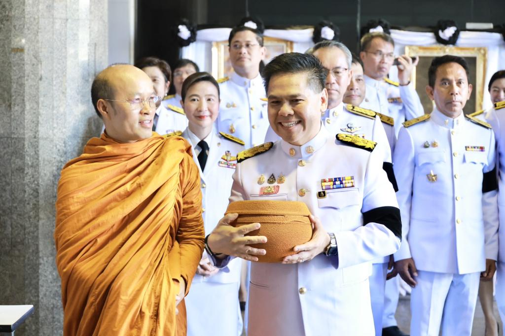 ”อธิบดีณัฏฐิญา“ นำทีมผู้บริหารดีพร้อม ร่วมพิธีบำเพ็ญกุศลปัณรสมวาร (15 วัน) เพื่ออุทิศถวายเป็นพระกุศลแด่ เจ้าฟ้าพัชรกิติยาภาฯ